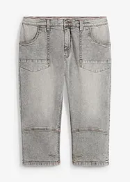 Regular Fit 3/4-Jeans, Straight, bonprix