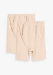 Mammacykelbyxa med anti-skav-effekt och svalkande polyamid (2-pack), bonprix