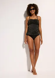 Tankini (2 delar) med glittertrådar, bonprix