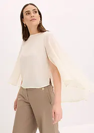 Tunika med cape, bonprix