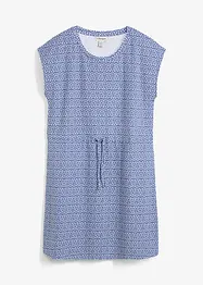 Jerseyklänning med knytdetalj, bonprix