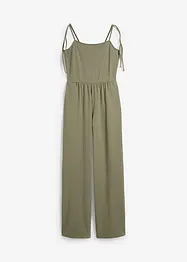 Jerseyjumpsuit med smala axelband, bonprix