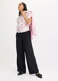 Mönstrad blus, bonprix