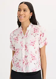 Mönstrad blus, bonprix