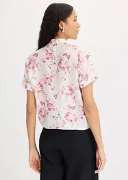 Mönstrad blus, bonprix