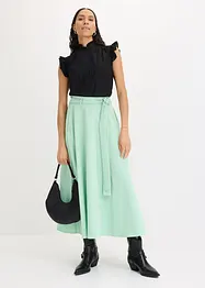 Tunn ärmlös blus, bonprix