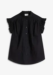 Tunn ärmlös blus, bonprix