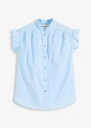 Tunn ärmlös blus, bonprix