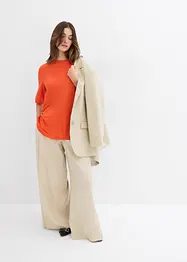 T-shirt av tunt viskosmaterial, bonprix