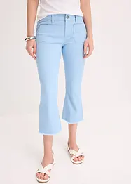Capribyxa av bomull med stretch, bonprix