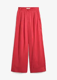 Byxa med gubbveck, av lyocell med mjukt fall, bonprix
