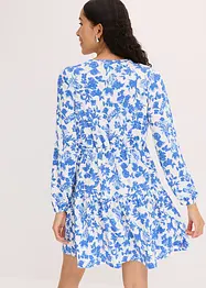 Mönstrad jerseyklänning, bonprix