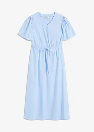Mellanlång klänning med vida ärmar, bonprix