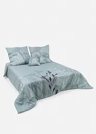 Överkast med blommotiv, bonprix