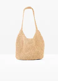 Shoppingväska med halmlook, bonprix