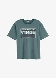 T-shirt i ren bomull, Loose Fit, bonprix
