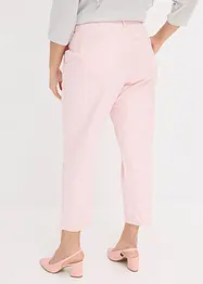 Stretchig twillbyxa med stråveck, bonprix