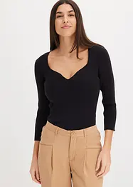 Finstickad tröja, bonprix