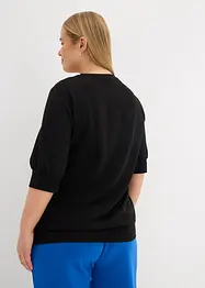 Sweatshirt med ledig skärning, bonprix