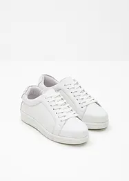 Sneakers av skinn, bonprix