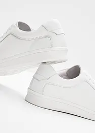 Sneakers av skinn, bonprix