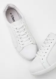 Sneakers av skinn, bonprix