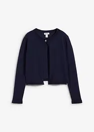Stickad bolero med glitterstenar för barn, bonprix