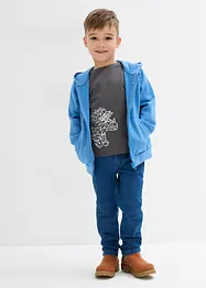 Långärmad T-shirt i ren ekologisk bomull för barn, bonprix