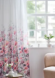 Gardinlängd med blommönster (1-pack), bonprix