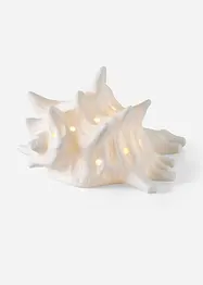 Prydnadsföremål med LED-belysning snäcka, bonprix