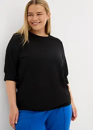 Sweatshirt med ledig skärning, bonprix