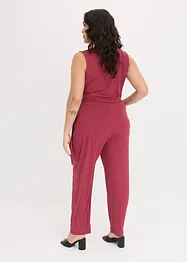 Jersey jumpsuit med knutdetalj, bonprix