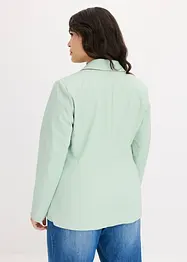Stretchkavaj i twill med knytskärp, bonprix