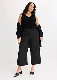 Kritstreckrandiga culotter, bonprix