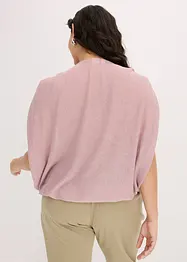 Lurextopp med drapering, bonprix