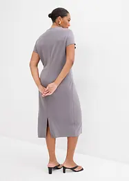 Jerseyklänning i viskosmix, bonprix