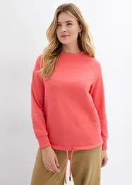 Sweatshirt av bomullsmix, bonprix