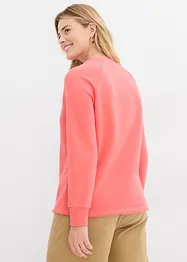 Sweatshirt av bomullsmix, bonprix