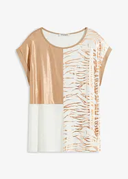 Topp med lapptäckslook, bonprix