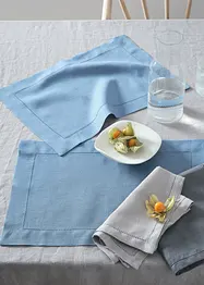 Bordstablett i linne (2-pack), bonprix