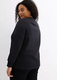 Sweatshirt av bomullsmix, bonprix