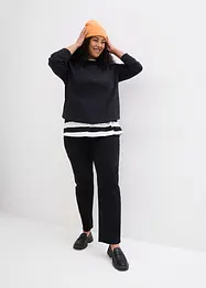 Sweatshirt av bomullsmix, bonprix