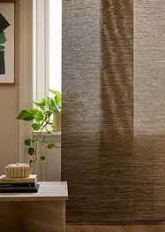 Panelgardin med bambulook (1-pack), bonprix
