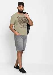 T-shirt med tryck, bonprix