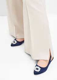 Ballerinaskor med slingback, bonprix