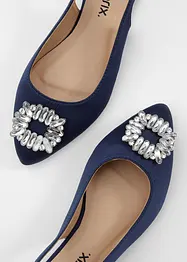 Ballerinaskor med slingback, bonprix