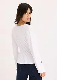 Blustopp med omlottlook, bonprix