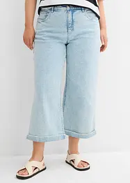 Wide Leg Jeans High Waist, cropped, bonprix