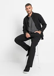 Byxa i twill av bomull, Regular Fit, Straight, bonprix