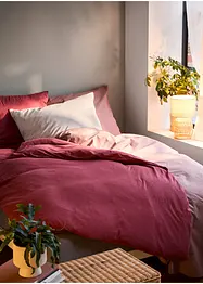 Melerat påslakanset i jersey, bonprix